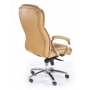 Кресло компьютерное HALMAR FOSTER светло-коричневый/хром